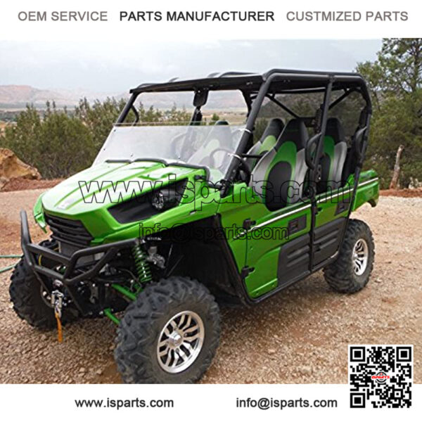 Compatible with Kawasaki Teryx 4 Seater Dust Guard with back mesh window 2012-2021 (Does not fit 2 seater model) - Image 2