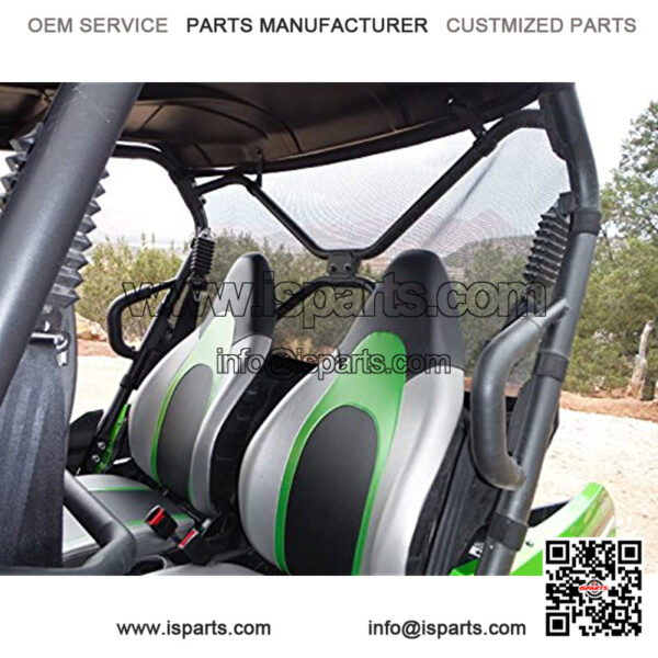 Compatible with Kawasaki Teryx 4 Seater Dust Guard with back mesh window 2012-2021 (Does not fit 2 seater model) - Image 4