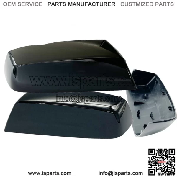 For Mirror Cap Glossy Black 2014 - 2019 SILVERADO SIERRA Pair 22919758 22919757 (For: More than one vehicle)