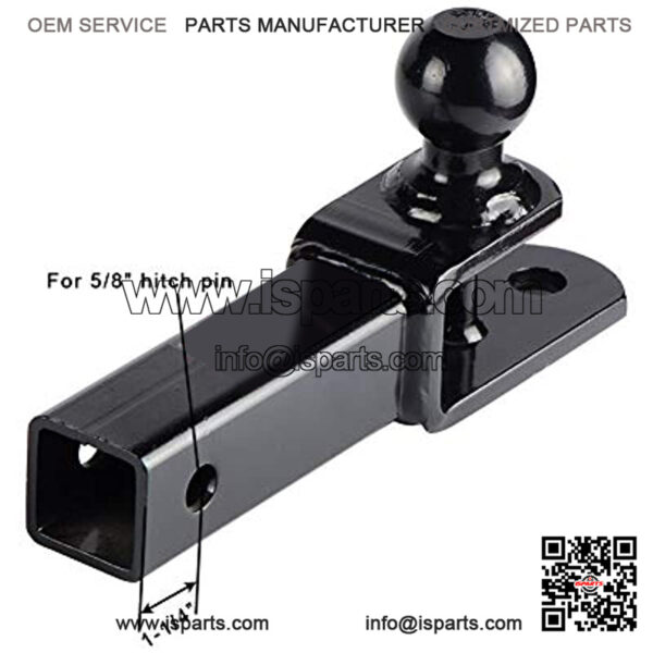 84209 2 inches ATV Receiver Hitch 3 in 1 Ball Mount with 2 inches Ball - Image 5