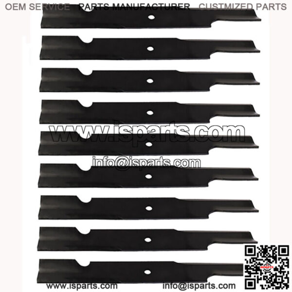 9PK (9)- Notched Air-Lift Mower Blades Fits Ferris 61" Cut Deck 1520842S 315-872