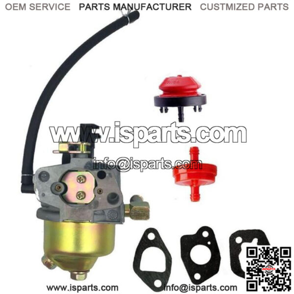 951-10974A Carburetor with Primer Bulb & Gaskets for MTD Fits Cub Cadet 951-1270