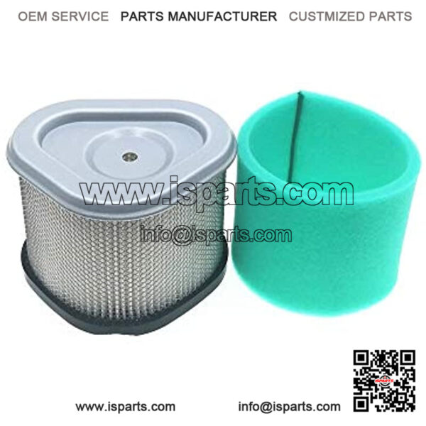 12 083 10 Air Filter Replace for 12 083 10-S, 12 083 16, 12 883 10-S1, 1208310, GY20661, M145944 with 12 083 12 Pre Filter Fits CV11-CV16 CV460-CV493 Lawn Mower