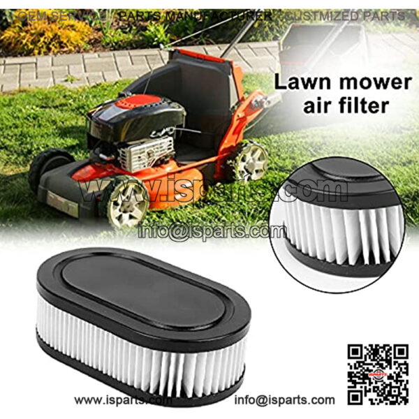 4 Pcs Air Filter 593260 798452 Lawn Mower, Air Cleaner Cartridge Filter Fit for 500EX 550E 550EX 575EX 625EX 675EXI 725EXI Series Engine 4247 5432 5432K 09P702 Lawnmower Air Cleaner Cartridge Filter - Image 3