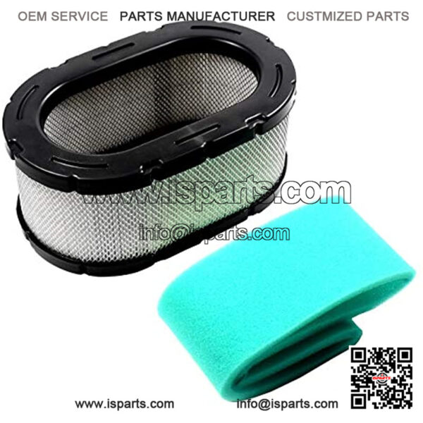 Air Filter with Pre-Cleaner fits EZT715 EZT725 EZT740 EZT750 KT610 KT620 EKT740 EKT750 Lawn Mower Engines, Parts 16-083-04-S & 16-083-05-S Replacement - Image 4