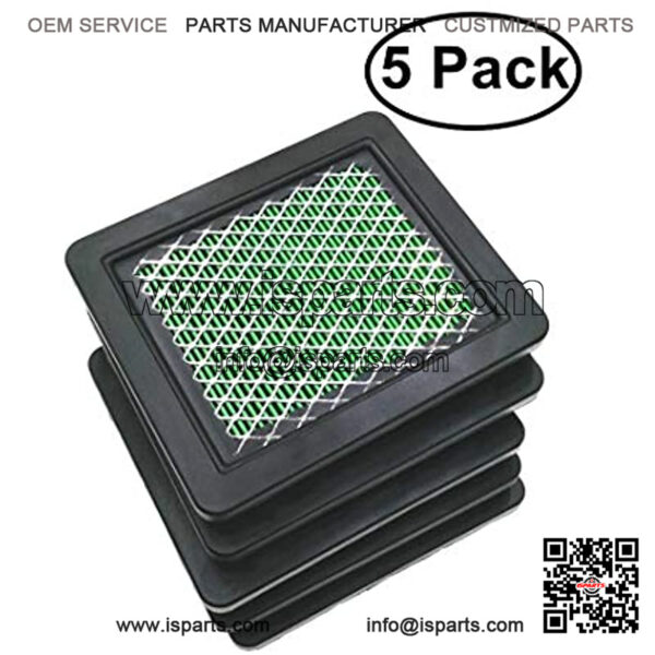 5 Pack 17211-zl8-023 Air Filter, Replace for Honda GC135, GC160, GCV135, GCV160, GCV190, GX100,GXV57 Lawn Mower Air Cleaner Element - Image 2