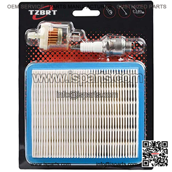 BS-491588S BS-491588 Air Filter + Pre Cleaner Spark Plug for MTD Troy-Bilt TB110 TB130 TB210 TB230 TB270ES TB280ES TB320 TB330 TB370 TB380ES TB449E TB466 TB566 TB672 TB866XP Push Lawn Mower Parts