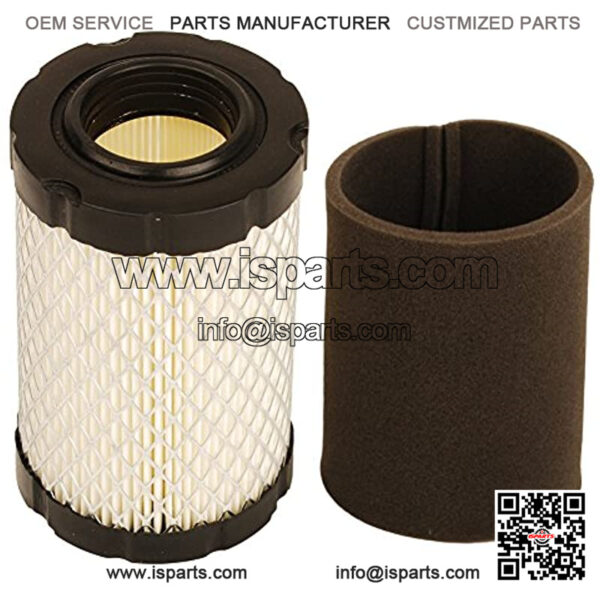 Air Filter with Pre Filter Replacement for 796031 594201 591334 Pre Filter 797704 Replacement for MIU1303 GY21435 MIU13963 Lawn Mower Air Cleaner