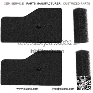 EU2000i Air Filter Out Filter for Honda EB2000I EB2000IT1 EU2000I EU2000IT1 EU2000IK1 Companion EU2200i Series Generators Replace 17211-Z07-000 17218-Z07-000 -2 Pack