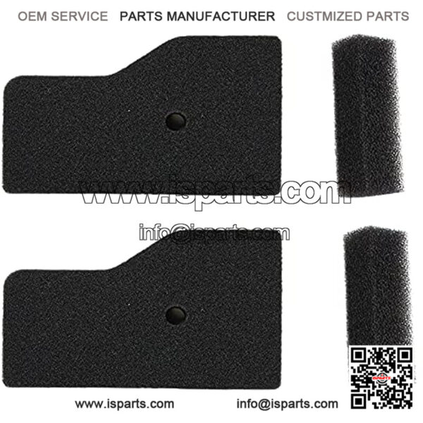 EU2000i Air Filter Out Filter for Honda EB2000I EB2000IT1 EU2000I EU2000IT1 EU2000IK1 Companion EU2200i Series Generators Replace 17211-Z07-000 17218-Z07-000 -2 Pack