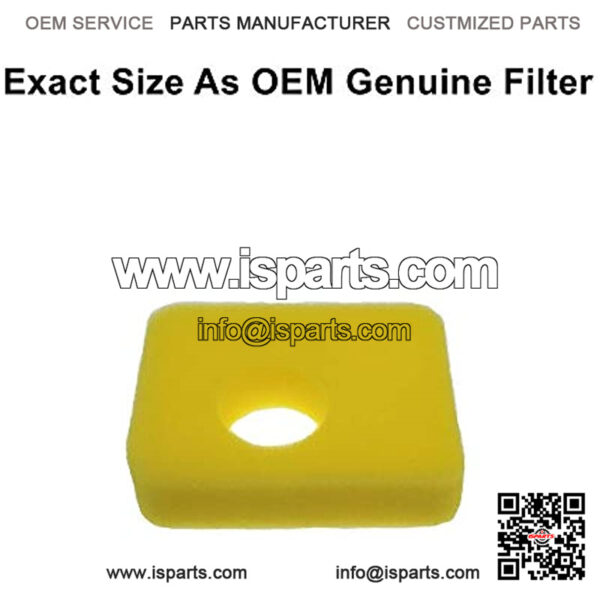 5 Pack 799579 Air Cleaner Foam Filter Replace for 4248, 5434, 799579 Fits 09P602 09P702 550e-550ex Series 09P000, 08P000 Engine Lawn Mower - Image 3