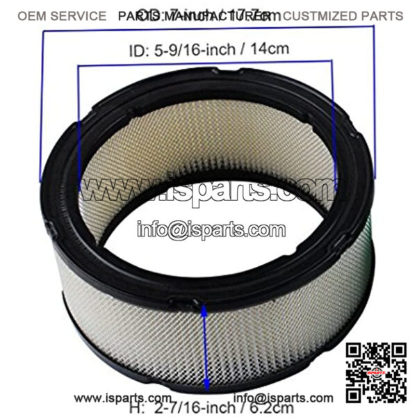 47 083 03 Engine Air Filter with Pre Filter for Compatible with 47 083 03-S 47 083 03-S1 K361 K582 CH20 CH25 CH18 CV17 - CV22 Lawn Mower - Image 2