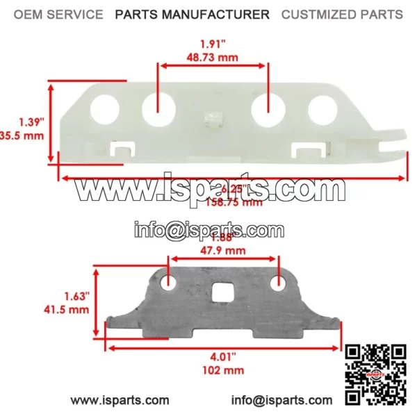 Cam Chain Tensioner Guide For Polaris RZR 900 EPS 2014-2018 (For: Polaris Sportsman 570) - Image 4