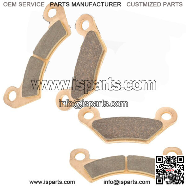 Front And Rear Brake Pads for John Deere Xuv Gator 625I Gas 825I Gas 855D Diesel