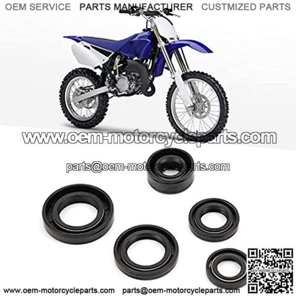 Engine Oil Seal, Steel Alloy Engine Oil Seal Set Kit Accessory for Lifan 110cc 125cc 140cc Pit PRO Trail Quad Dirt Bike ATV