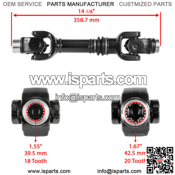 Locking System Rear Propeller Drive Shaft for Can-Am Commander 800 4x4 2013-2015 - Image 2