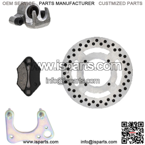 Front Left Brake Rotor Caliper Pad Set for Polaris Magnum 330 5244314