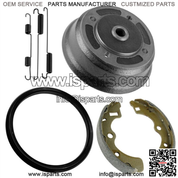 Rear Brake Hub w/ Seal and Shoes NEW for Kawasaki ATV SxS 41038-0035 41038-1336