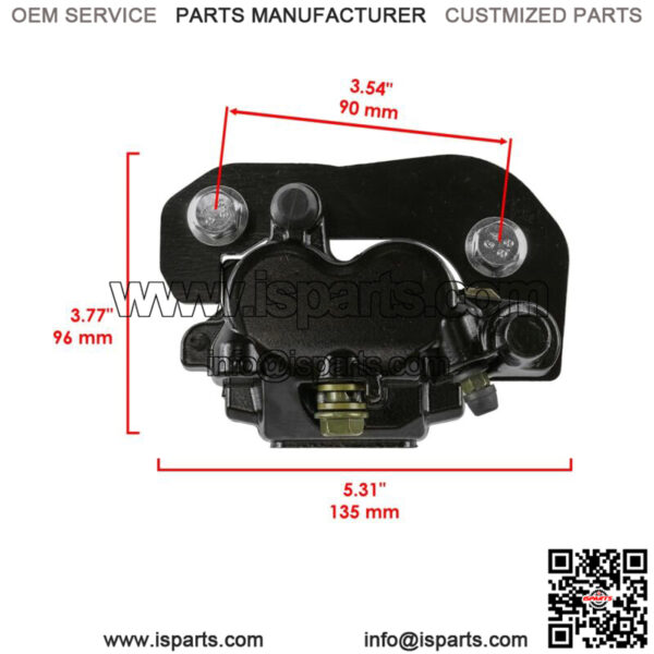 Front /Rear Brake Caliper for Can-Am CanAm Outlander Max 650 2013-2015 2018-2022 - Image 4