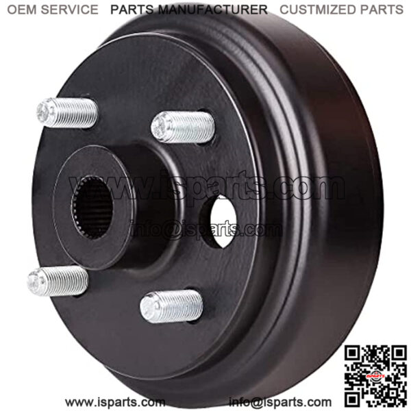 Golf Cart Brake Drum Hub Assembly for EZGO 1991-up with 4 Cycle Gas Engines, Replace OEM 21807-G1 21807G1 41843-94 - Image 3