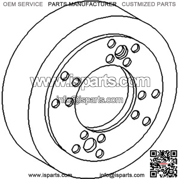 Brake Actuating Drum Fits Case 570 430CK 580C 480C 470 530 480CK 430 580B 530CK - Image 2