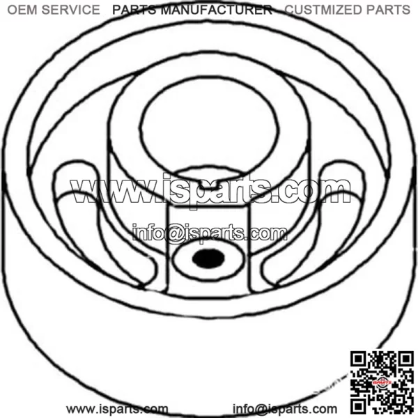 IHS014 Brake Drum Fits International - Image 2