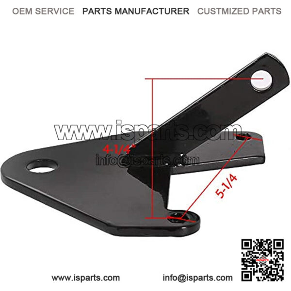ATV Rear Trailer Hitch Receiver Ball Mount 3/4" Compatible with Honda TRX250 Recon 1997-2018 - Image 5