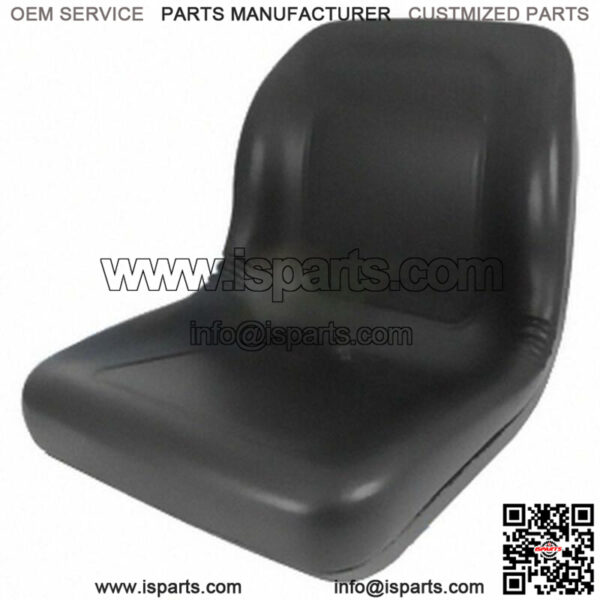 Black Seat Fits Kubota L3010 L3410 L3710 L4310 L4610 Compact Tractor L48 Backhoe - Image 2