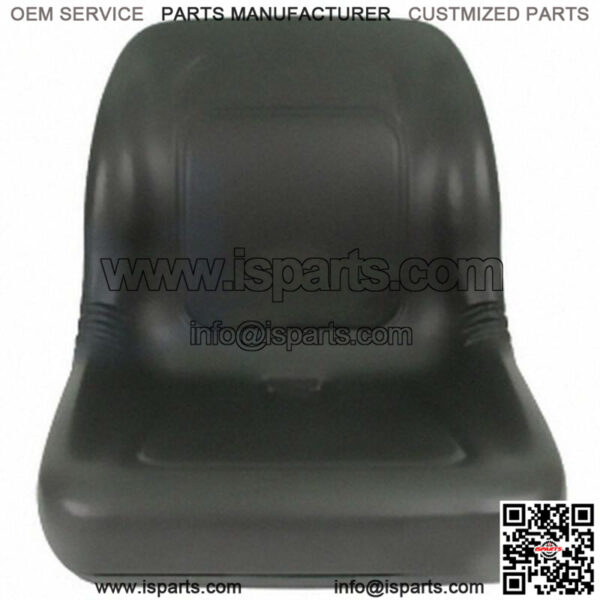 Black Seat Fits Kubota L3010 L3410 L3710 L4310 L4610 Compact Tractor L48 Backhoe - Image 3