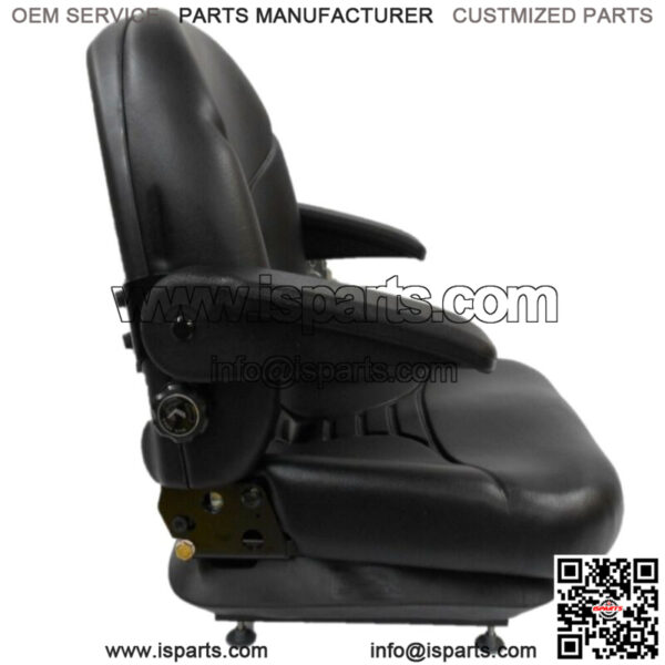 Black Suspension Seat Fits John Deere Ariens Gravely Dixon Walker Grasshopper ZT - Image 4