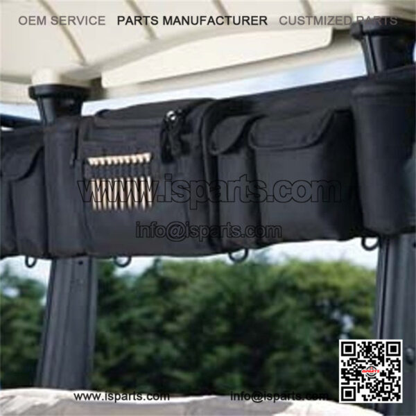 Golf Cart Padded Organizer (Weather Protected) - Fits all Carts