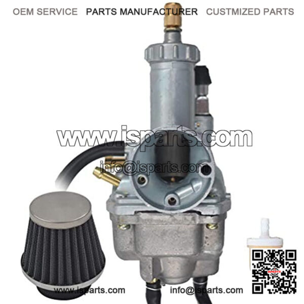 Carburetor & Air Filter Fit For Kawasaki Bayou 250 KLF250A Bayou 220 KLF220A Carb