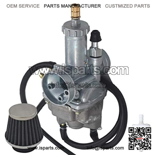 Carburetor & Air Filter Fit For Kawasaki Bayou 250 KLF250A Bayou 220 KLF220A Carb - Image 2