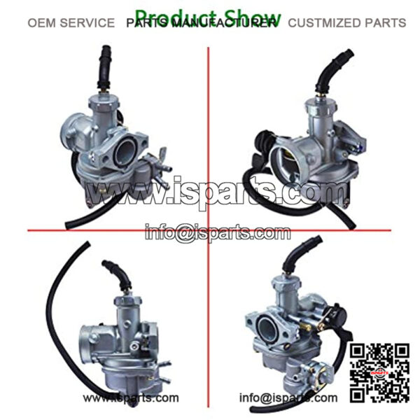 Carburetor Carb with Throttle Cable Replacement for Honda CT90 Trail 1971-1979, CT110 Trail 1980-1986 - Image 3