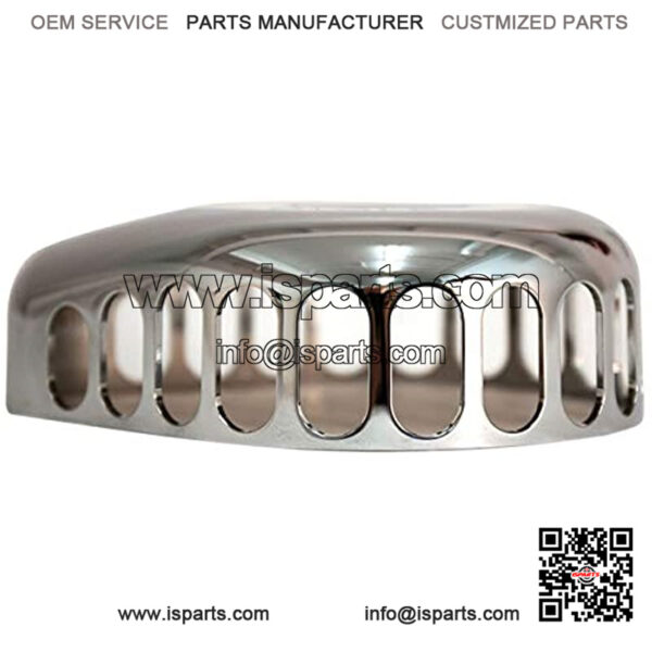 Cycle Mini Teardrop Stealth Air Cleaner Chrome 170-0441 - Image 3