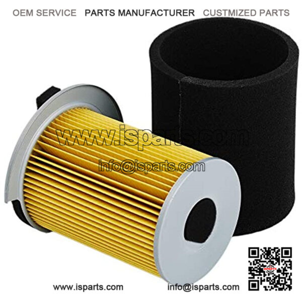 Pack of 2 Air Filter with Pre Filter Replacement for Yamaha G1 2 Cycle 1978-1989 and Gas Golf Cart G14 4 Cycle Gas 1995-1996 JF7-14450-01 J10-14417-00 - Image 3