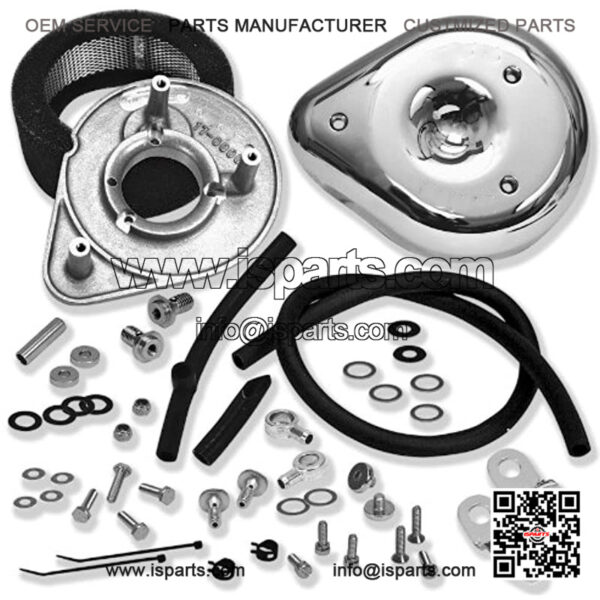 Cycle Teardrop Motorcycle Air Cleaner Kit for Harley Davidson 2008-13 Touring mod,