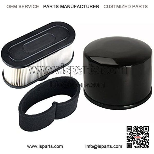 Pack of Oil Filter with Air Pre Filter Replacement for Kawasaki FR651V FR691V FR730V FS481V FS541V FS600V FS651V FS691V FS730V 4-Cycle Engine,5% coupon applied at checkout,with coupon