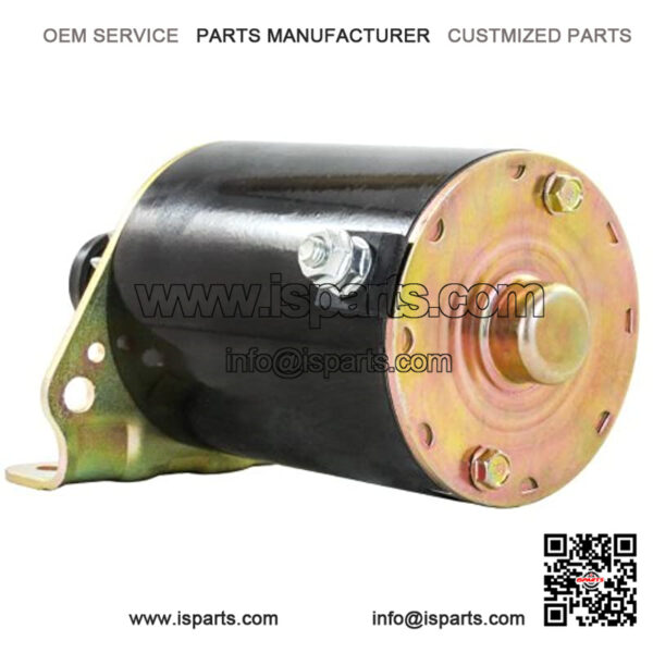 New Starter Motor Compatible With Cub Cadet 16.5 17 17.5 Hp Engine 14 Tooth Steel Drive By Part Numbers 693551 LG693551 - Image 2