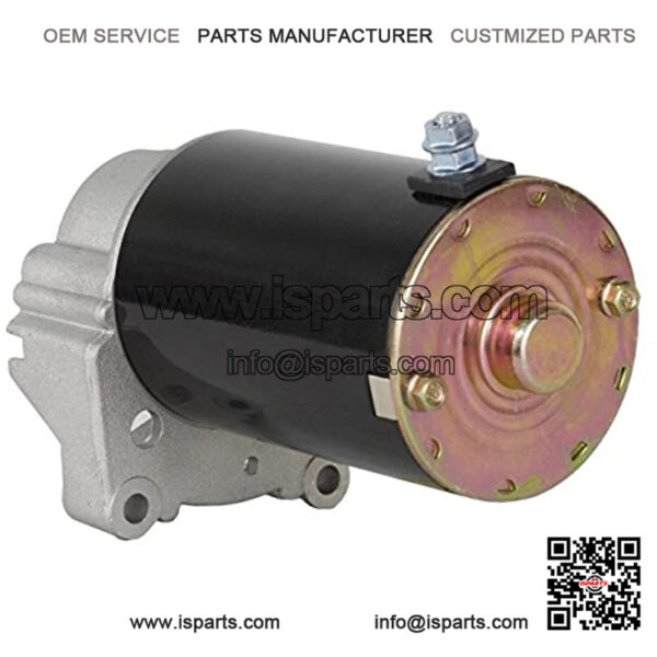 New Starter Motor Compatible With 14 16 18 Hp Starter 497596 V Twin With Free Gear By Part Numbers 393017 AM38984 394674 394808 435307 497596 497956 AM39287 - Image 2