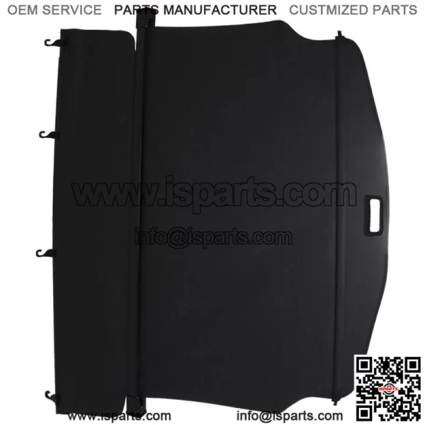 Black Retractable Cargo Cover Trunk Shield Privacy Shade For 18-20 Chevy Equinox - Image 3