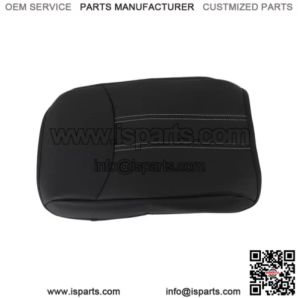 Center Console Pad Armrest Cover For 2023-2024 Honda Pilot Leather Black New - Image 3