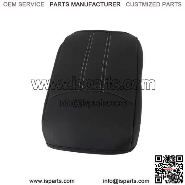 Center Console Pad Armrest Cover For 2023-2024 Honda Pilot Leather Black New - Image 4