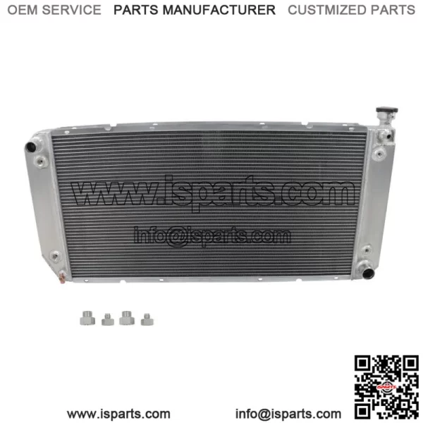 4 Row Radiator For 1988-2000 Chevy GMC C/K 1500 2500 3500 Pickup 5.7L 7.4L V8 - Image 2