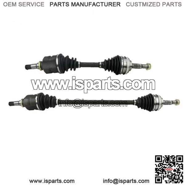 2PC Front CV Axle Shaft for 1993-2000 2001 2002 Toyota Corolla Chevy Prizm 2WD (For: Toyota)