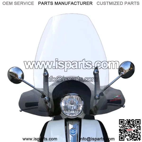 FACO 23411 Windscreen With Shafts 725X735 Piaggio Liberty Iget 4T 150 2015-2022