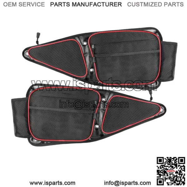 UTV Front Side Door Storage Bags w/Knee Pad For Polaris RZR XP 4 1000(For: More than one vehicle)