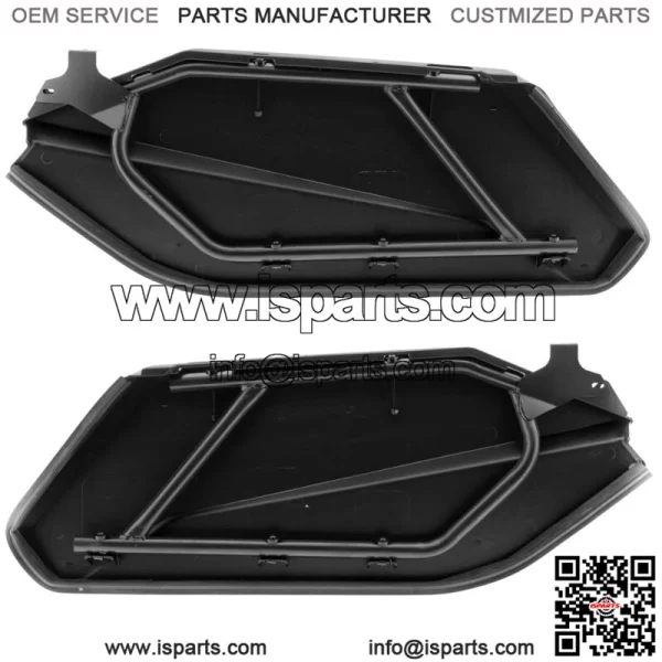 Lower Door Panels Inserts    for Can Am Maverick X3 MAX  (Front & Rear) (Black) - Image 4