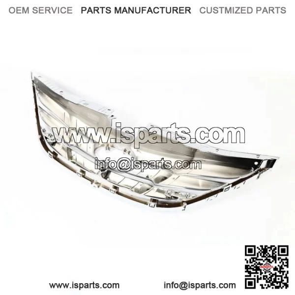 For Hyundai Sonata 2011 2012 2013 Front Upper Grille Grill Chrome Factory Style - Image 3