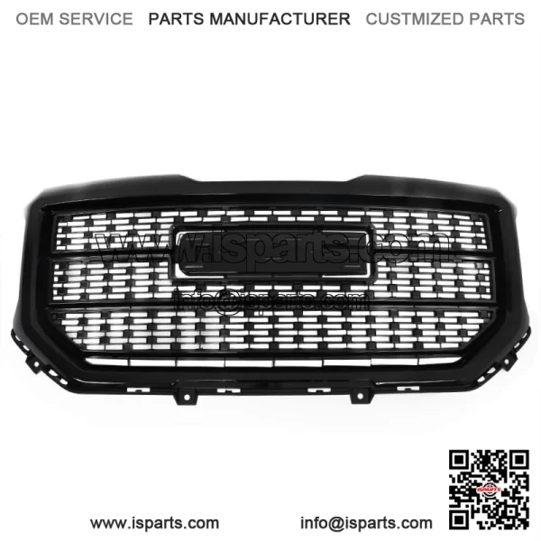 84056783 Front Bumper Grille For 2016 2017 2018 GMC Sierra 1500 Denali Style - Image 2